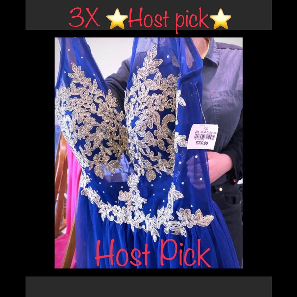 🎉HP🎉 NWT 50% Jc size 9 blue cocktail party